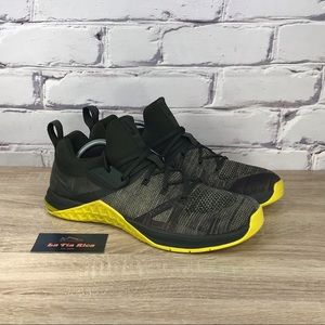 Nike Metcon Flyknit 3 Sequoia Bright Citron - 11.5